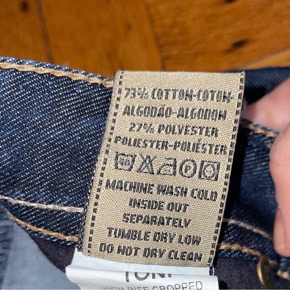 DL 1961 Women’s Blue Toni Cropped Jeans SZ 26 - Picture 5 of 10